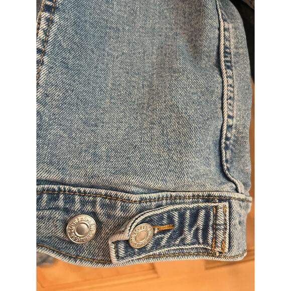 Levi Strauss & CO red tag jean jacket Women’s Large - Picture 7 of 13